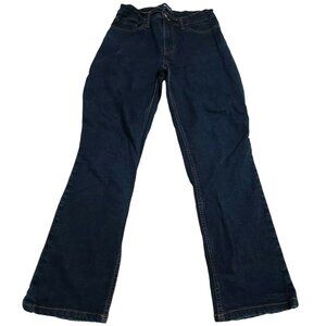 MTailor Jeans Womens 28" Waist Dark Wash Denim Bootcut Mid Rise Stretch Casual